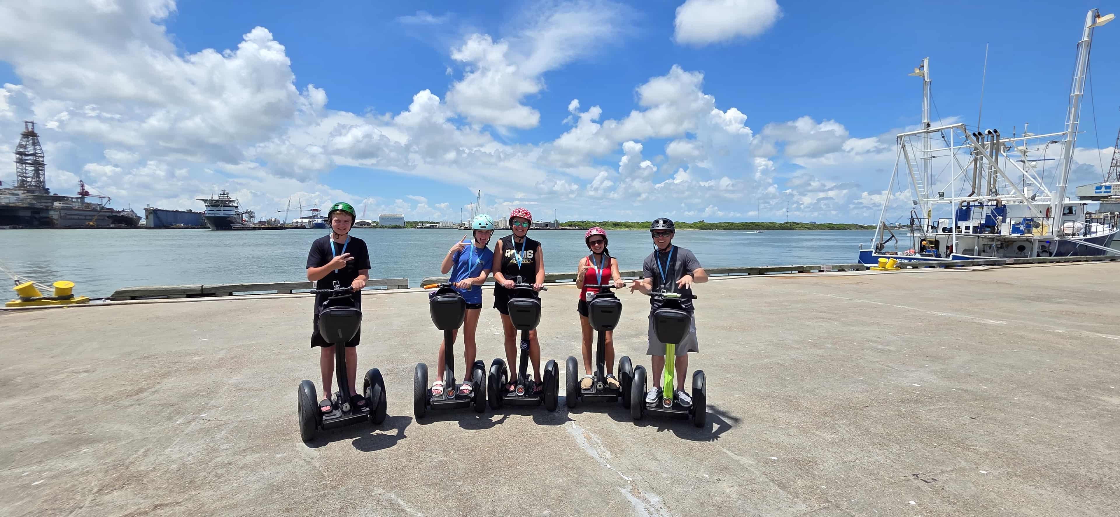 Happy guests on recent Galveston tour