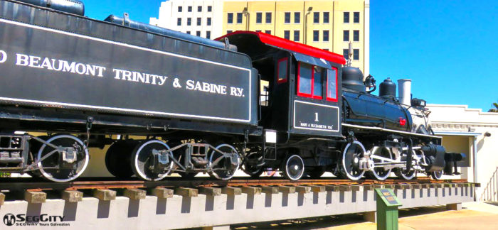 Galveston Railroad Museum train