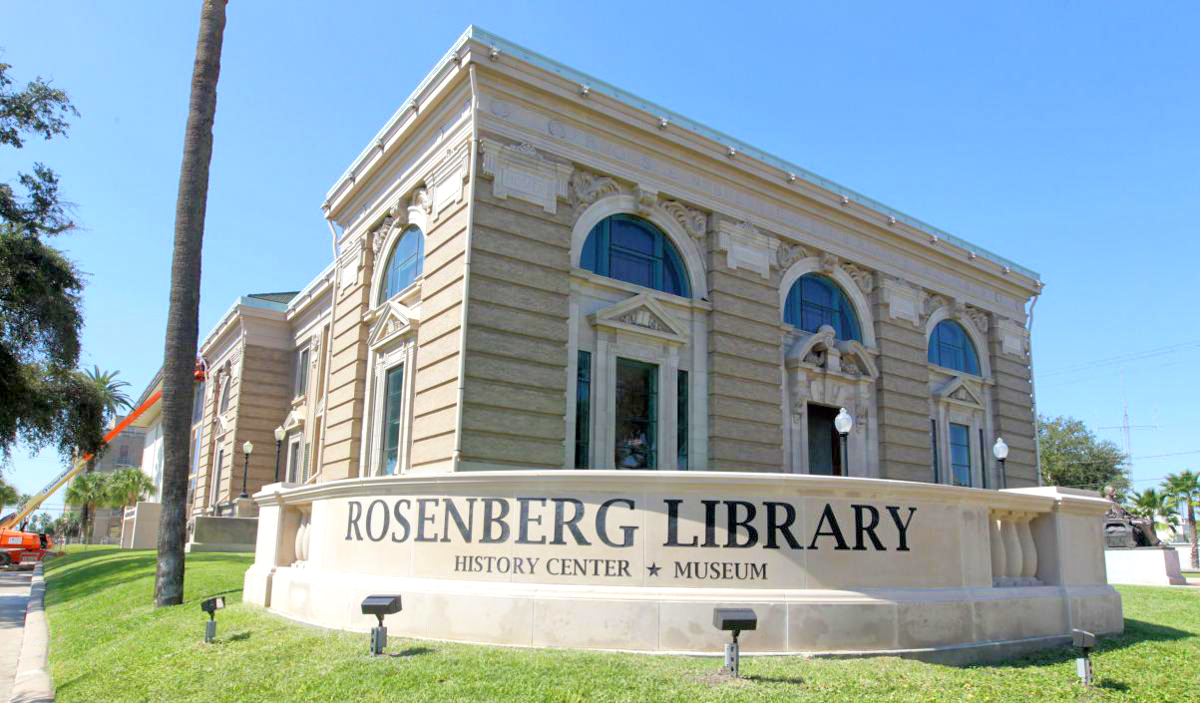 Die Rosenberg-Bibliothek und das Museum in Galveston, Texas