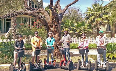 Tree Carvings Tour Group Photo